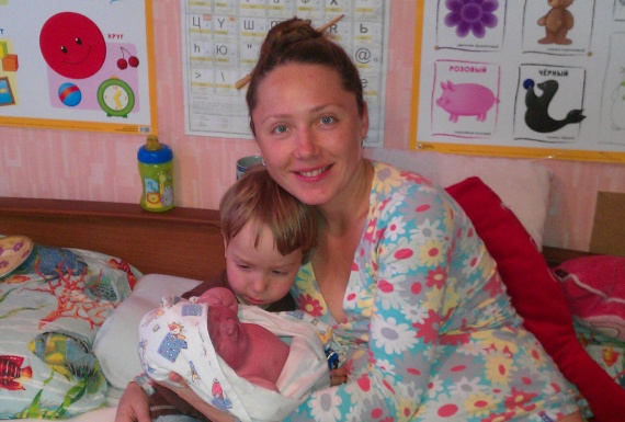 Сразу после родов Сразу после родов